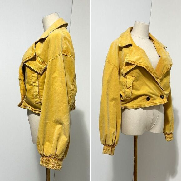 Free People Sure Thing Bomber Jacket - Picture 3 of 15